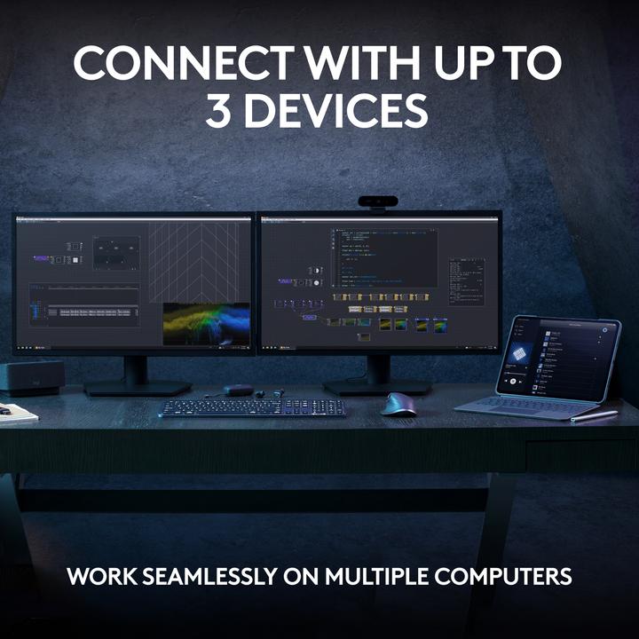 Produktbild Logitech MX Keys S Plus (DE, Kabellos)