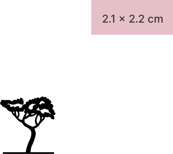 Produktbild minink Temporäres Tattoo – Baum in Afrika