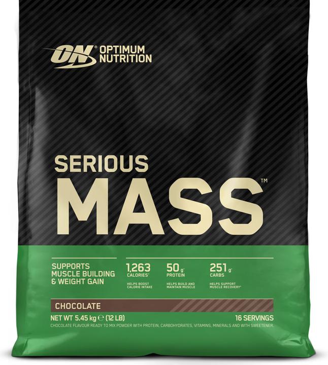 Image du produit Optimum Nutrition Serious Mass (Chocolat, 1 pcs, 5450 g)