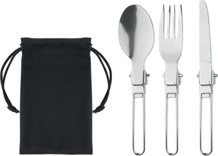 Immagine prodotto MidOcean Outdoorbesteck Stapi 3erPack Edelstahl