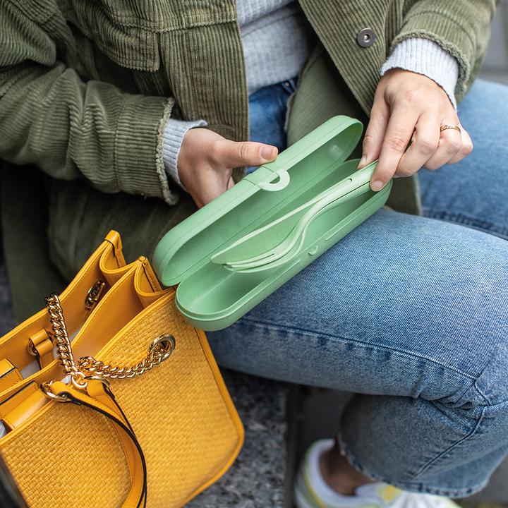 Produktbild Koziol Besteck-Set Etui Klikk (1 Stück, Besteck Set)