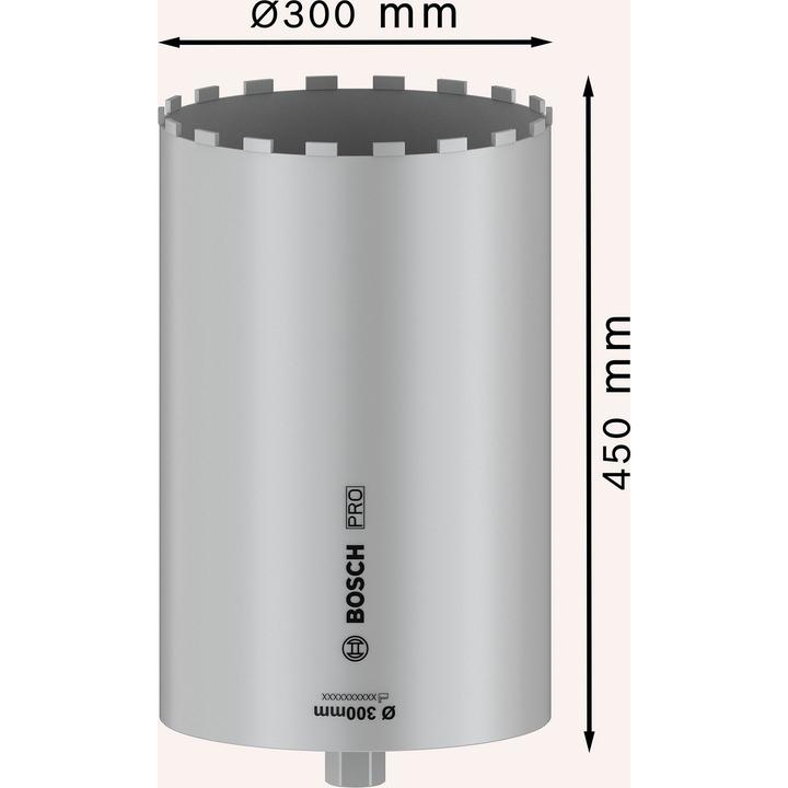 Image du produit Bosch Professional Zubehör PRO Core Cutter wet, 300 x 450 mm, 1 1/4" UNC