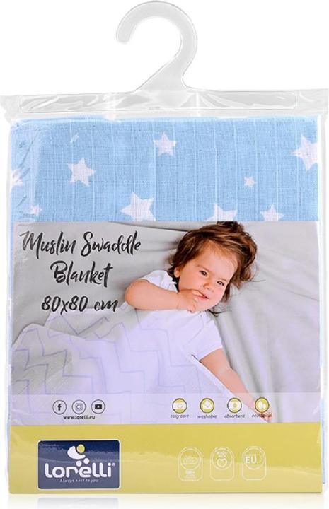 Produktbild Lorelli Wickeldecke Baumwolle 80 x 80 cm (80 x 80 cm)