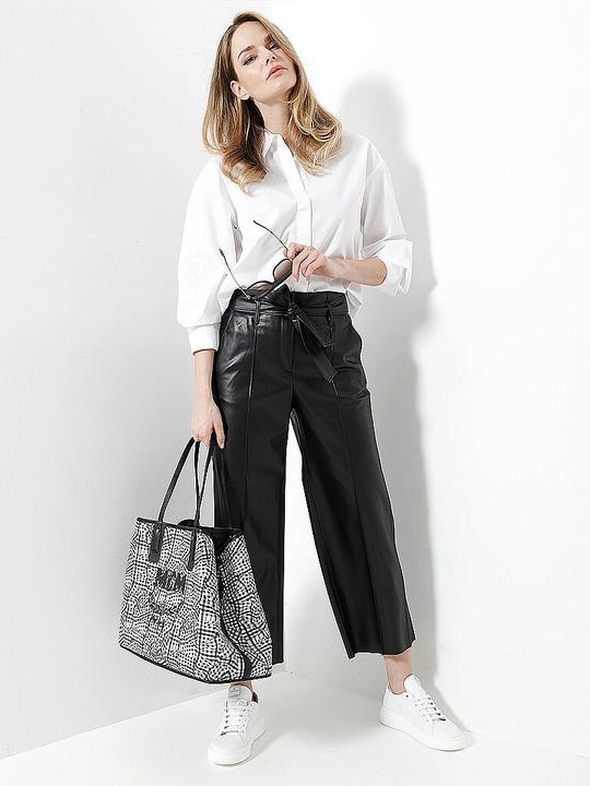 Actual product image Selected Femme Overcut shoulders shirt (40)