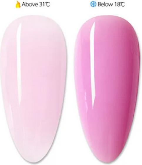 Actual product image Venalisa Poly Gel K55 Pink Colour Change (Nail varnish dryer, Rose)