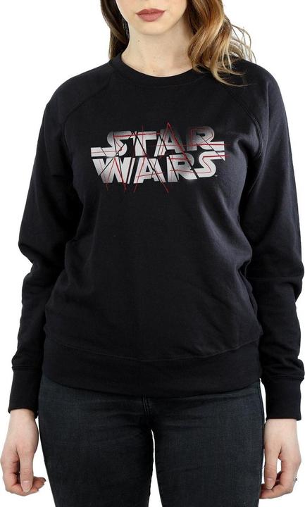 Immagine prodotto Star Wars The Last Jedi Spray Logo Felpa Donna (S)