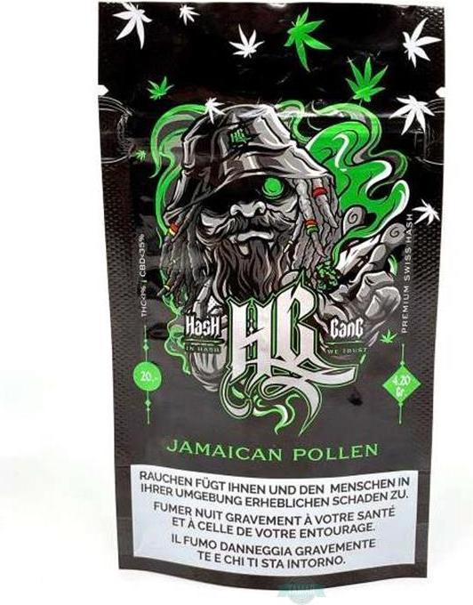 Actual product image Hash Gang Jamaican pollen (4.20 g, Indoor)