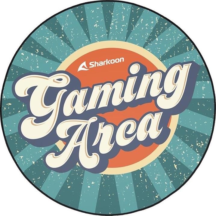 Produktbild Sharkoon Bodenschutzmatte - Gaming Area /gelb D (120 x 120 cm)