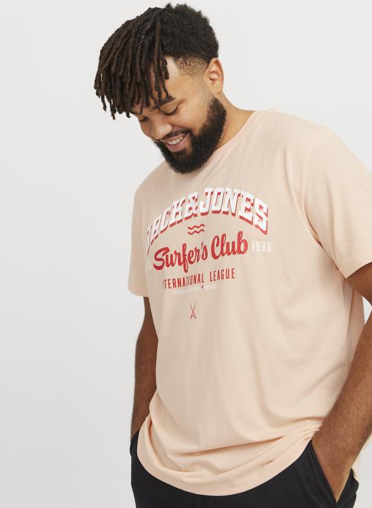 Produktbild Jack & Jones Jjelogo Tee Ss O-Neck 2 Col Aw24 S Pls (7XL)