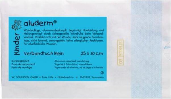 Produktbild Söhngen aluderm Kinder Verbandtuch 25x30cm, steril