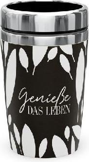 Produktbild La Vida Thermobecher Geniesse das Leben doppelwandig To Go mehrfarbig (0.24 l)