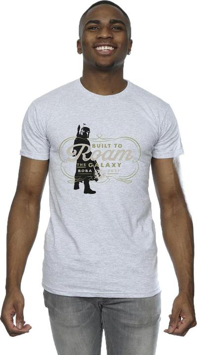 Actual product image Star Wars Mens The Book Of Boba Fett Built To Roam T-Shirt (XXL)