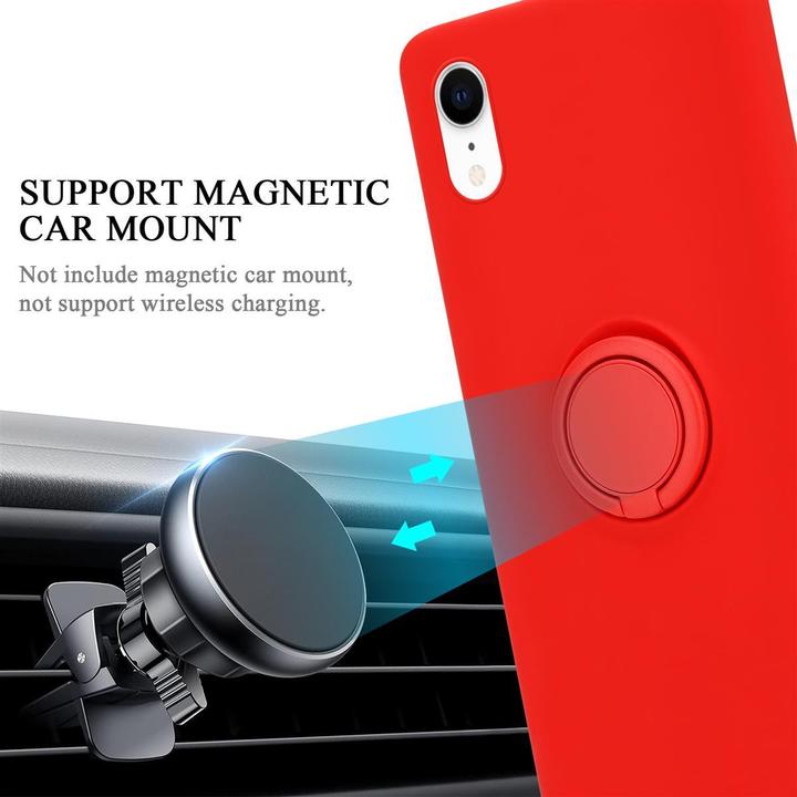 Image du produit Cadorabo Coque TPU Liquid Ring Silicone Case (Apple iPhone XR)