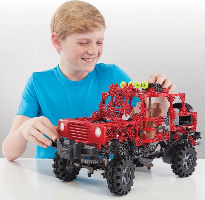 Image du produit K'Nex Building Set 15222 Kit de construction Trail Rider, Jouet de construction, Multicolore