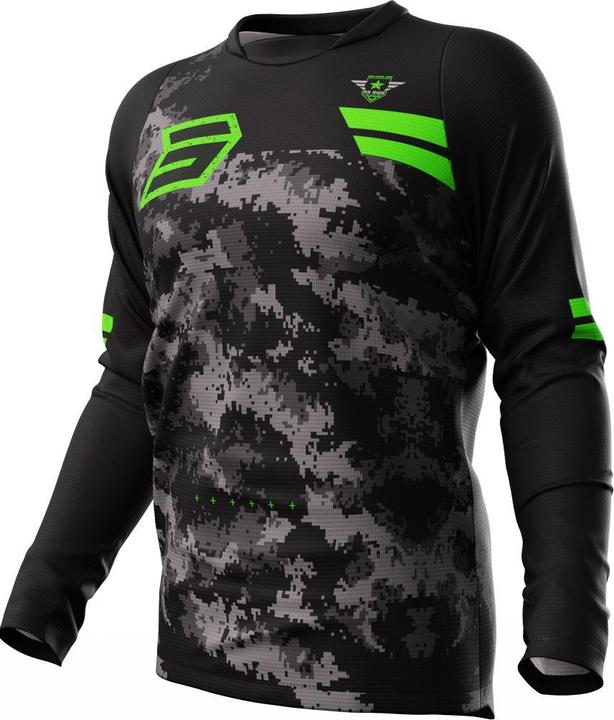 Immagine prodotto Shot DEVO ARMY Jersey grün-schwarz XXL (XXL)