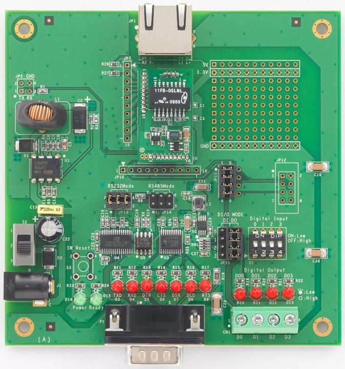 Moxa Emb. Enabler di rete 10/100Mb MiiNePort E2-ST STARTKIT MED