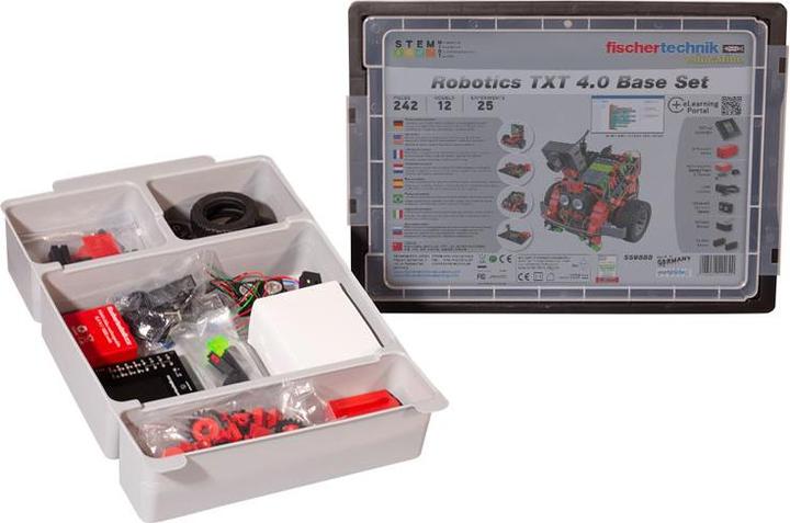 Image du produit Fischertechnik Robot en kit da montare Robotics TXT 4.0 Base Set 559888