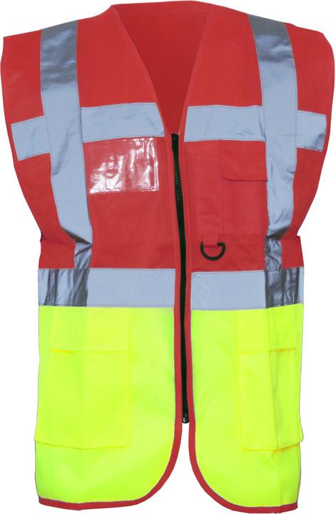 Red, Neon yellow