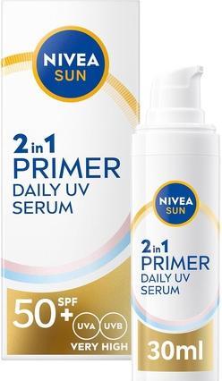 Image du produit NIVEA 2in1 Primer UV serum SPF50 (Crème solaire, SPF 50+, 30 ml)