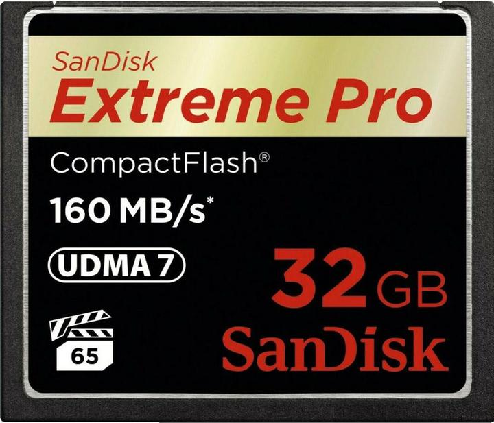 Image du produit SanDisk Extreme Pro Compact Flash (32 Go, CF)