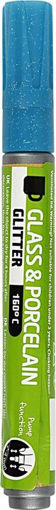 Actual product image Creativ Company Glass/porcelain painting pencil (Turquoise, 4 mm, 1 x)