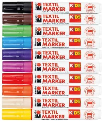 Produktbild Marabu Textilstift KiDS (Mehrfarbig, 10 x)