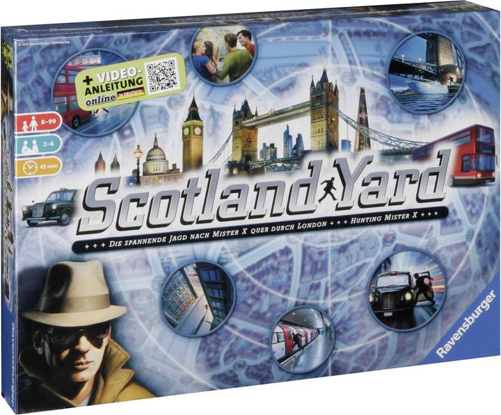Image du produit Ravensburger Scotland Yard (Allemand, Français, Italien, Anglais)