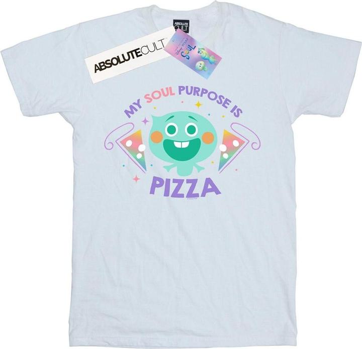 Immagine prodotto Disney Soul 22 Soul Purpose Is Pizza Maglietta Ampia Donna (M)
