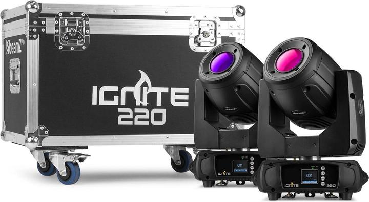 BeamZ Testa mobile IGNITE220-SET (Set)