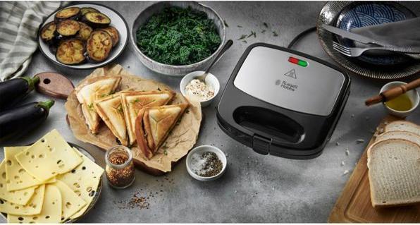 Image du produit Russell Hobbs Grille-pain à sandwich Fiesta, acier inoxydable