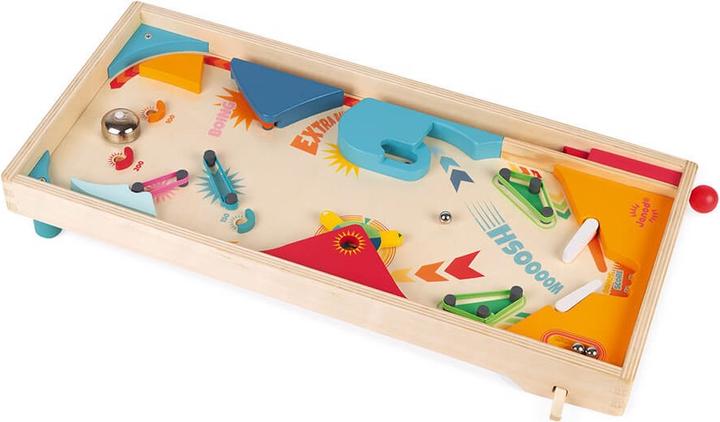 Actual product image Janod Pinball machine (German)