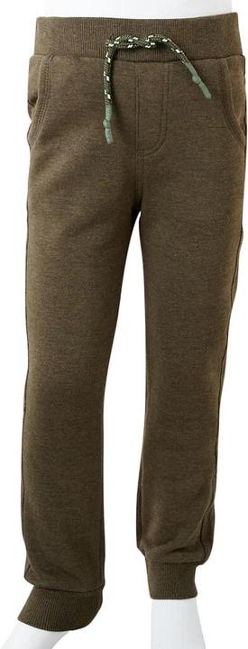 Immagine prodotto VidaXL Pantaloni della tuta da bambino cachi melange 140,Materiale: 80 (140)