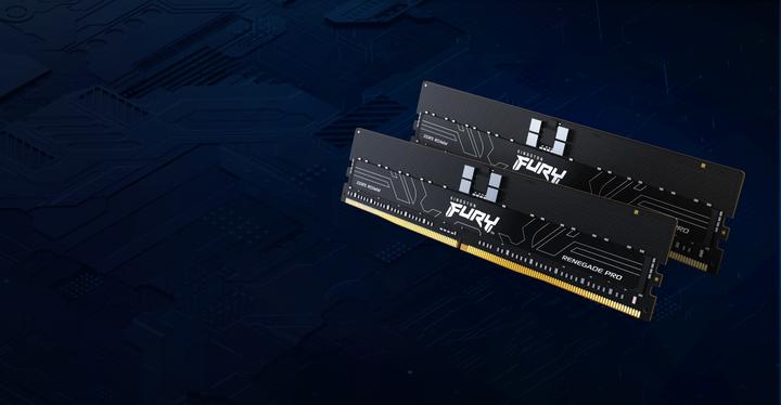Actual product image Kingston D5128GB 5600-36 Renegade PRO ECC K8 KFY KF556R36RBK8-128 (8 x 16GB, 5600 MHz, DDR5 RAM, DIMM)