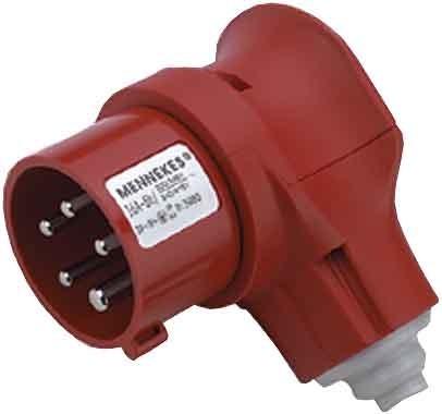 Actual product image Mennekes MEN 315 Angle plug 4p 16A 400V