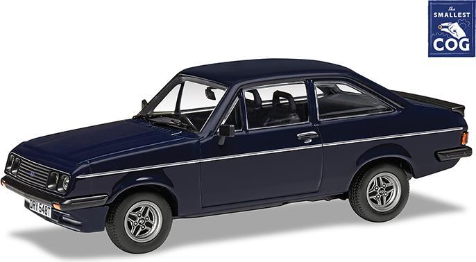Produktbild Corgi Ford Escort Mk2 RS2000 Midnight Blue Richard Hammond Smallest Cog