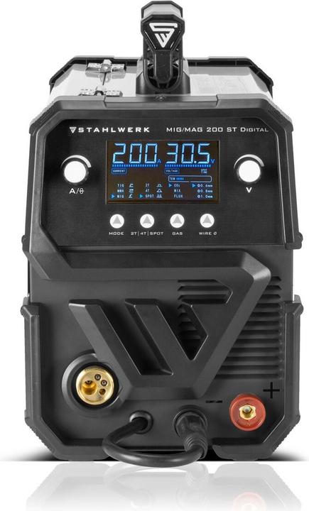 Actual product image Stahlwerk Welding machine MIG MAG 200 ST Digital IGBT shielding gas with 200 A