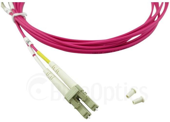 Actual product image CBO Duplex fibre optic patch cable LC-LC multimode OM4 12 metres (S/UTP, CAT8.2, 12 m)