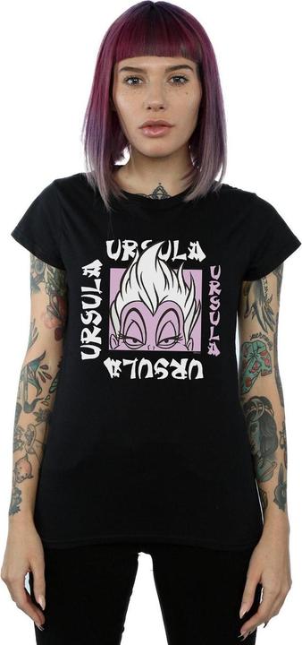 Actual product image Disney Womens/Ladies Ursula Take Out Cotton T-Shirt (S)