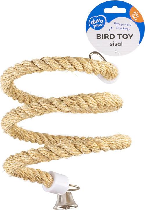 Produktbild Duvoplus Spiralseil aus Sisal mit Glocke, 96 x 19 x 19 cm