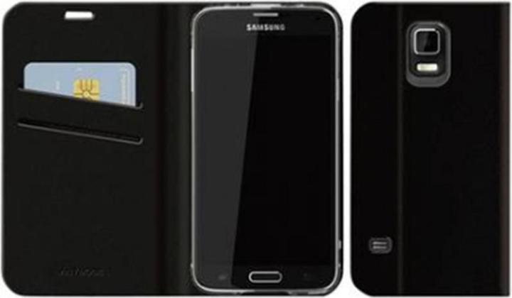 Actual product image AnyMode Diary Case for Galaxy S5 Black (Samsung Galaxy S5)