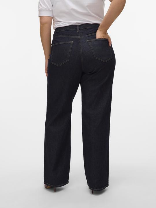 Image du produit Vero Moda VMCTESSA Hohe Taille Weiter Beinschnitt Jeans Weit geschnitten (46)