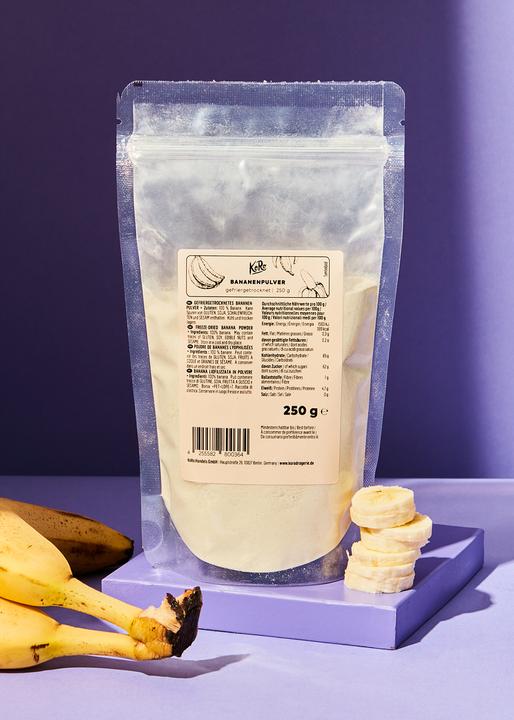 Produktbild KoRo Gefriergetrocknetes Bananenpulver 250 g (250 g)