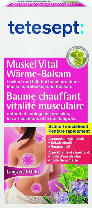 Produktbild Tetesept Muskel Vital Wärme-Balsam (1 x, 100 ml, 100 g)