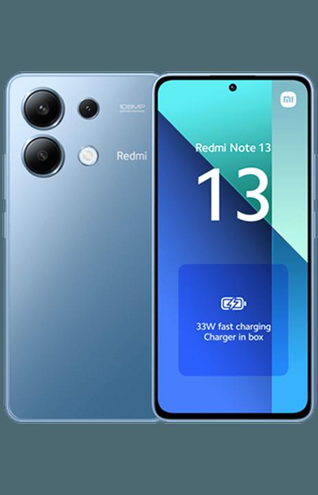 Produktbild Xiaomi Redmi Note 13 (512 GB, Ice Blue, 6.67", Hybrid Dual SIM, 108 Mpx, 4G)