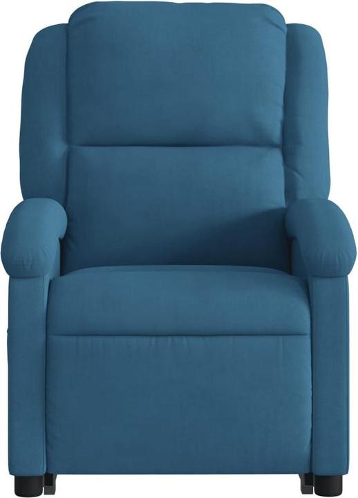 Actual product image VidaXL Massage chair with stand-up aid velvet