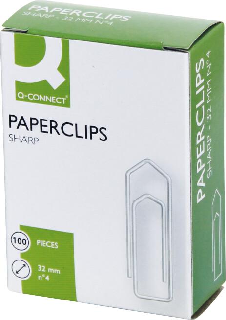Produktbild Q-Connect Büroklammern (100 x)