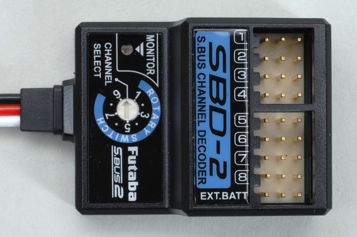 Actual product image Futaba S.Bus Decoder SBD-2 for S-Bus/S-Bus2