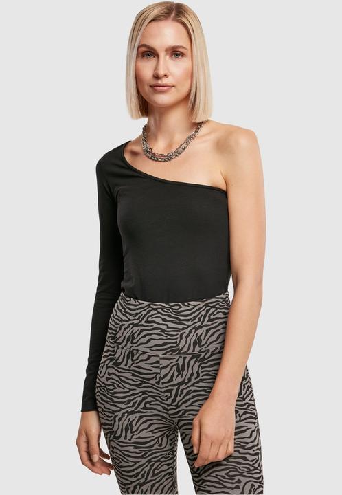 Produktbild Urban Classics Ladies Organic Asymmetric One Sleeve Body - 14111 (M)