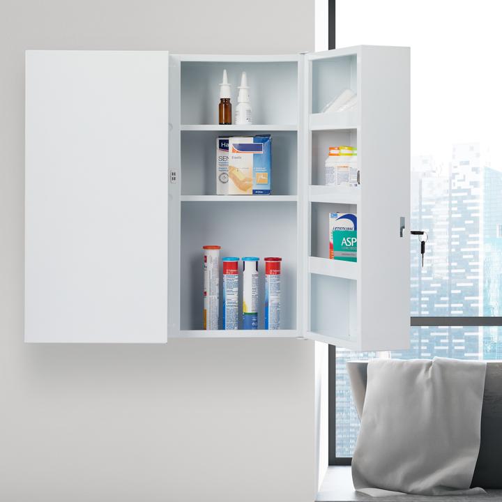 Actual product image Relaxdays Medicine cabinet (52.5 x 19.5 x 53 cm)