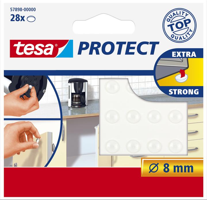 Actual product image tesa Protect (Stop dampers, Universal glider, 28 Piece)